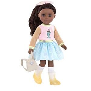 Glitter Girls Sweet Dazzle Tutu & Sweater Deluxe Outfit - 14-inch Doll Clothes